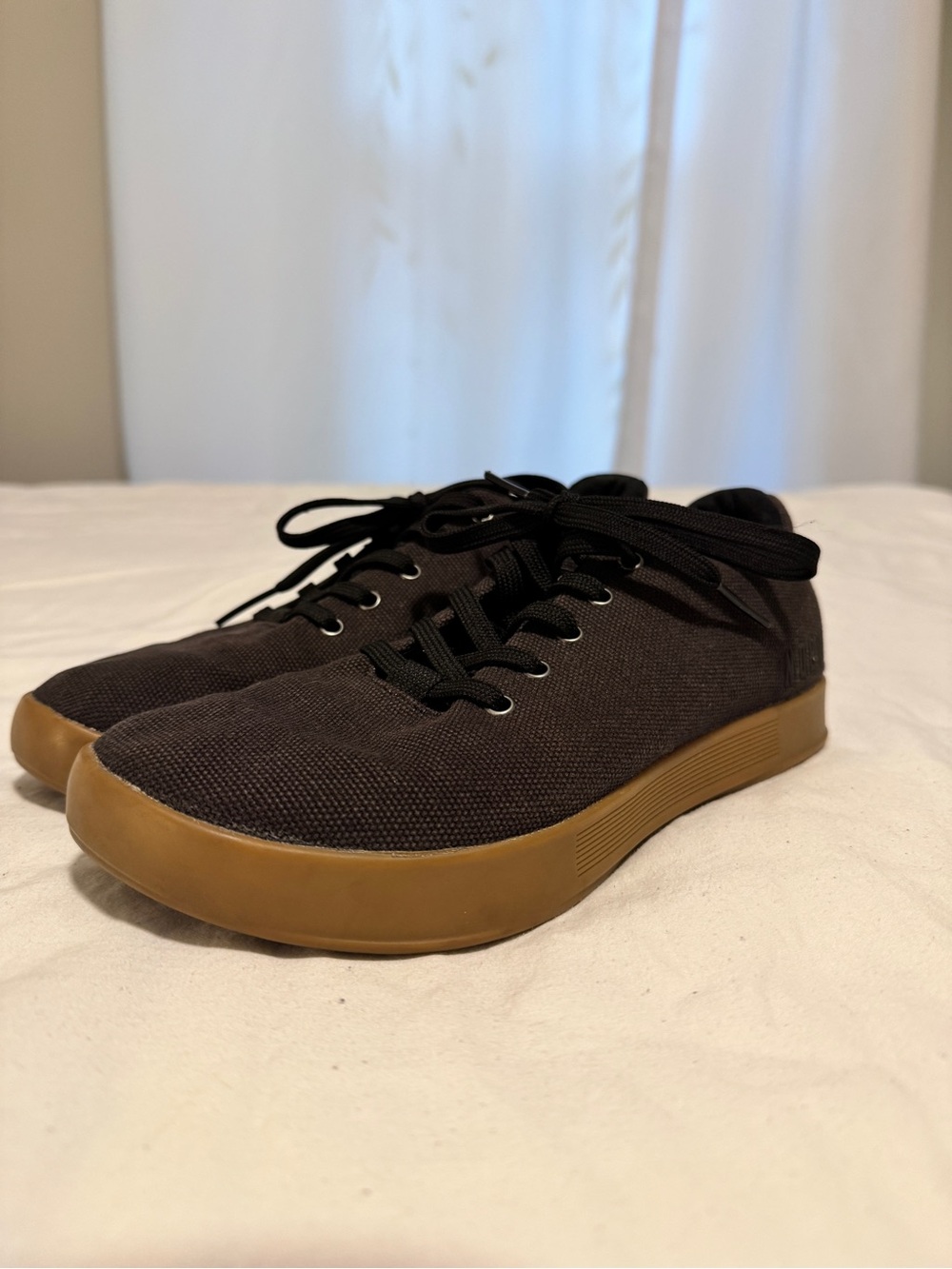 Women’s NOBULL Training Canvas Sneakers - Black with Gum Sole